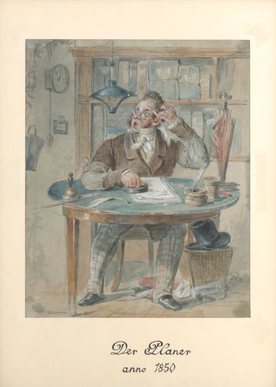 Biedermeiertjänstemannen av Eduard Ritter