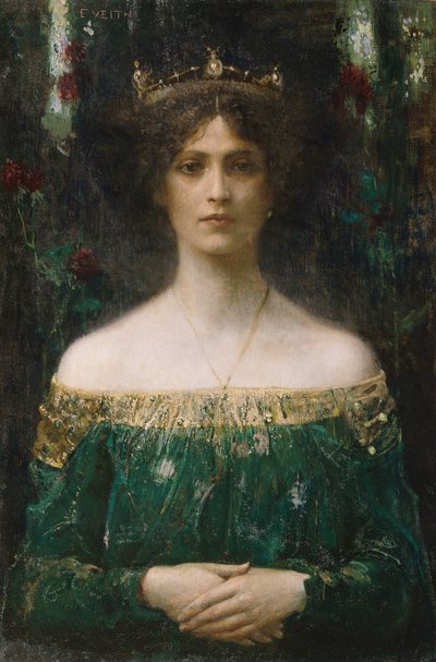 Konungens dotter, före 1902. av Eduard Veith