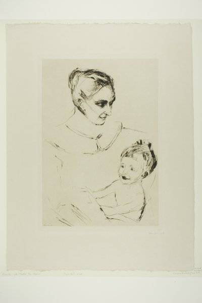 En mors glädje av Edvard Munch