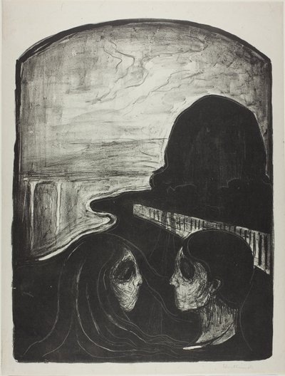 Attraktion I av Edvard Munch