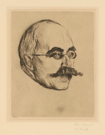 Dr Gustav Schiefler av Edvard Munch