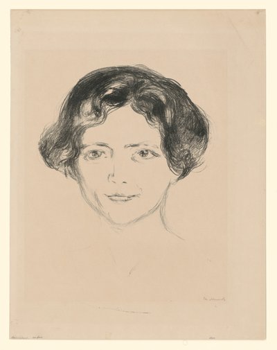 Edith Rode av Edvard Munch