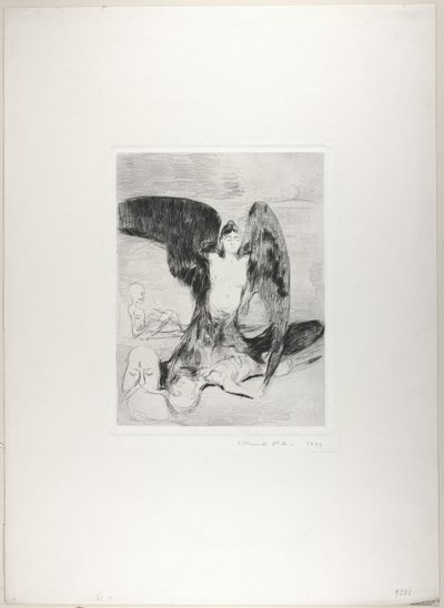 Harpya av Edvard Munch