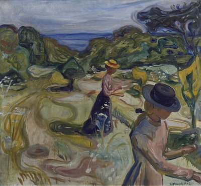 I trädgården av Edvard Munch