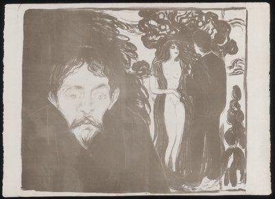 Svartsjuka av Edvard Munch