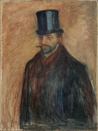 Julius Meier-Graefe, ca 1894 (olja på duk) av Edvard Munch