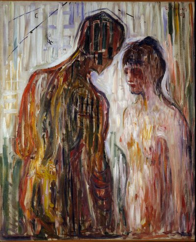 Kärlek och psyke Målning av Edvard Munch (1863-1944) av Edvard Munch