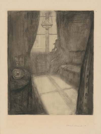 Månsken. Natt i Saint-Cloud av Edvard Munch