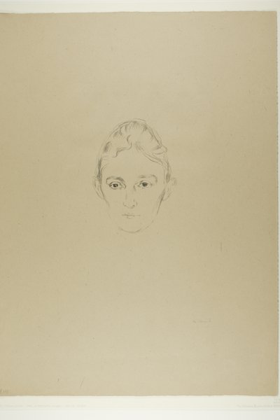 Fru Marie Linde av Edvard Munch