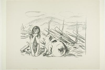 Omega och grisen av Edvard Munch
