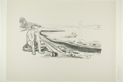 Omegas flygning av Edvard Munch