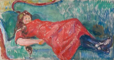On the Sofa av Edvard Munch