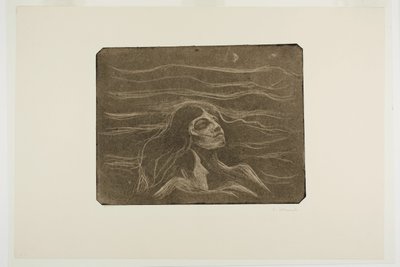 På kärlekens vågor av Edvard Munch