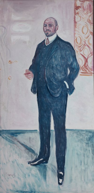 Professor Walther Rathenau av Edvard Munch
