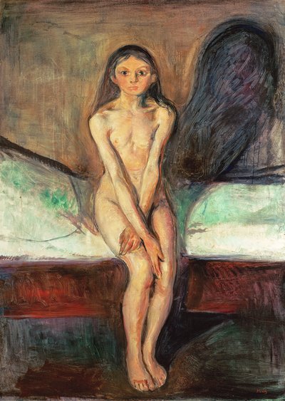 Puberteten av Edvard Munch
