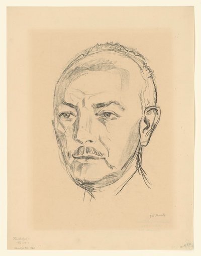 Richard Strauss av Edvard Munch