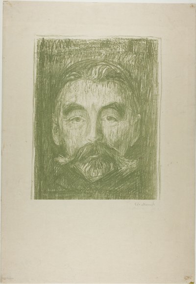 Stephane Mallarme av Edvard Munch