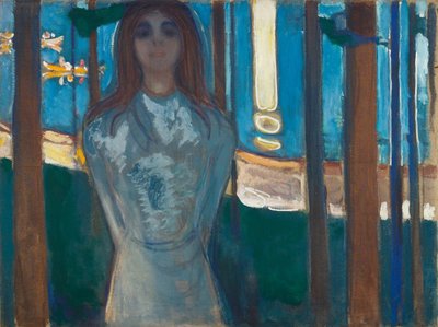 Sommarnatt. Rösten av Edvard Munch