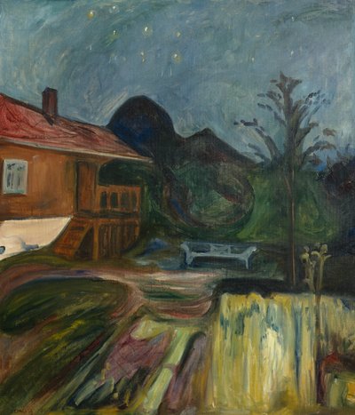 Sommarnatt i Åsgårdstrand av Edvard Munch