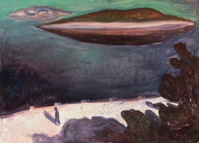 Sommarnatt på Oslofjorden av Edvard Munch