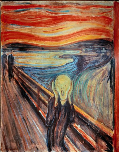 Gråten av Edvard Munch