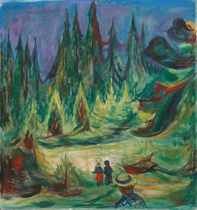 Sagoskogen av Edvard Munch