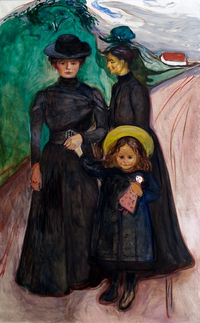 Familjen (The Book Family) av Edvard Munch