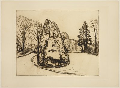 Trädgården av Edvard Munch