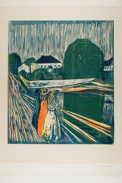 Flickorna på bron av Edvard Munch