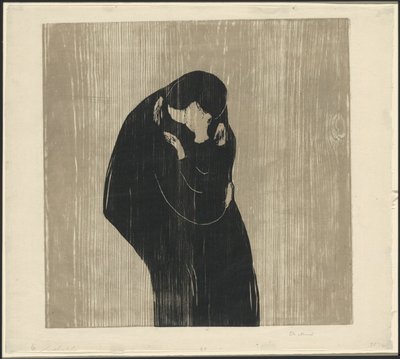 Kyssen IV av Edvard Munch