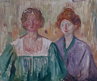 Systrarna Meizner av Edvard Munch