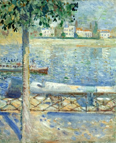 Seinen vid Saint-Cloud av Edvard Munch