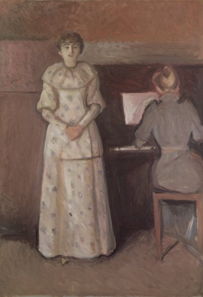 De två systrarna, Ragnhild och Dagny Juel av Edvard Munch