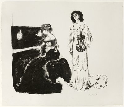 Violinkonserten av Edvard Munch