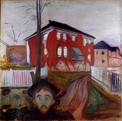 The Virgin Red Vine Målning av Edvard Munch (1863-1944) 1899-1900 Sön. 119,5x121 cm Oslo, Kommunala konstsamlingar Munchmuseet (Musee Munch) av Edvard Munch