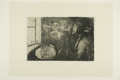 Ansikte mot ansikte av Edvard Munch
