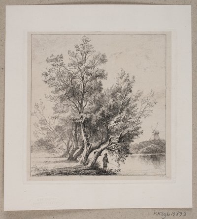 Pilträd vid stadsgraven av Edvard Petersen
