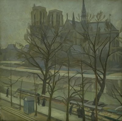 Från Quai de la Tournelle, Paris av Edvard Weie