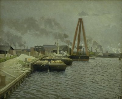 Refshaleøen. Köpenhamns hamn av Edvard Weie