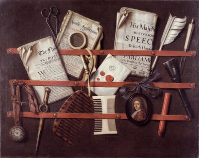 Brevställ, c.1676 av Edwaert Colyer or Collier