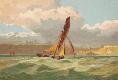Blyth Nook (färglitografi) av Edward (after) Duncan