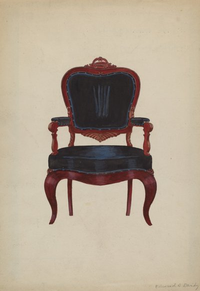 Fåtölj av Edward A. Darby