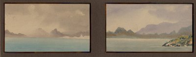 Akvareller från Norges anteckningsbok, 1898-99 (wc på papper) av Edward Adrian Wilson