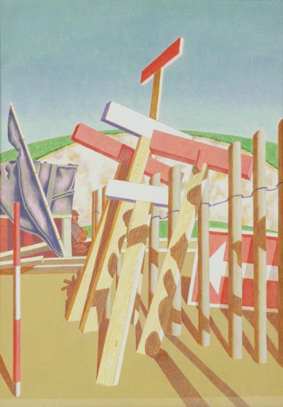 En Sussex By-Pass av Edward Alexander Wadsworth