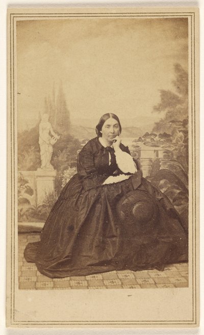 Jessie Benton Fremont, hustru till general J.C. Fremont och dotter till senator Thomas Hart Benton. av Edward Anthony