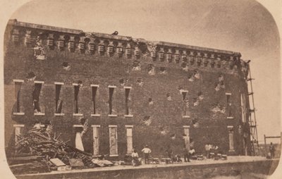 Evakueringen av Fort Sumter, april 1861, april 1861. av Edward Anthony
