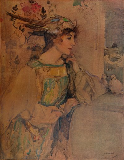 Eagerheart, c1900. av Edward Arthur Walton