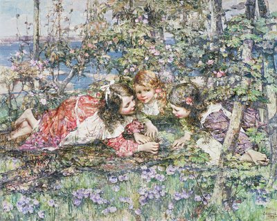 En sommaridyll av Edward Atkinson Hornel