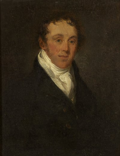 Sir Charles A. Elton (olja på panel) av Edward Bird