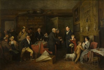 Läsningen av testamentet avslutad av Edward Bird
